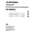 MITSUBISHI HS-M68 Instrukcja Obsługi