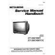 MITSUBISHI CT2839 Instrukcja Serwisowa